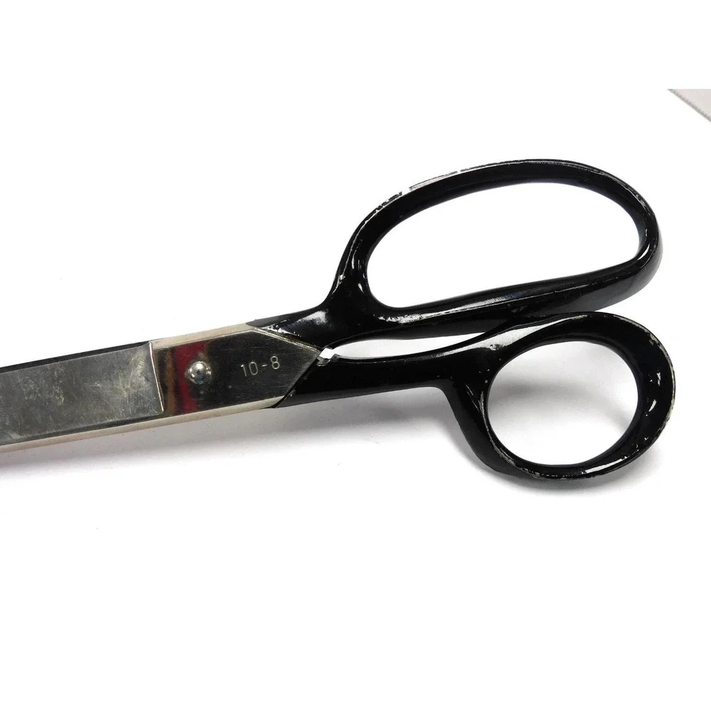 VTG Case XX Bradford P.A 10-8 S.S Black Handle Scissors JC219